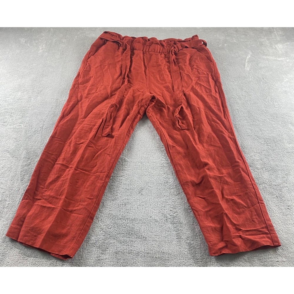 Old Navy Rust Red Wide-Leg Trousers